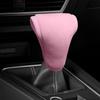 Gear Shift Knob Cover Breathable Auto Interior Decoration Gear Lever Stick Protective Cover For Trucks RVs SUVs Sedans Drivers