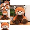 Adorable Plush Raccoon Doll Soft Stuffed Animal 50cm And 80cm For Kids Cuddly Companion