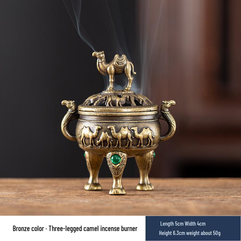 Auspicious Clouds Sandalwood & Agarwood Coil Incense for Indoor Aromatherapy - Long-lasting Deodorizing Incense Burner Censer