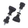 2PCS Wooden Router Trimming Base Wear-resistant Milling Machine Accessory Fits Most Electric Trimmer Wood Craft Use