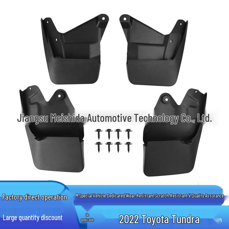 

2022 Toyota Tundra Soft Rubber Mud Flaps & Fender Flares 35.5 x 26 x 14 cm