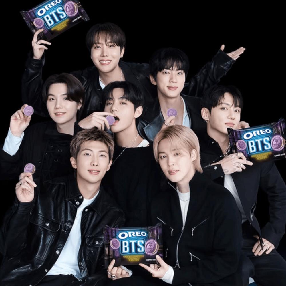 BTS OREO Limited Edition Brown Sugar Pancake Sandwich Cookies Official Korea Snack