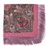 Cotton Twill Square Scarf 130x130 cm Ethnic Style Scarf Vintage Fringed Shawl  Travel