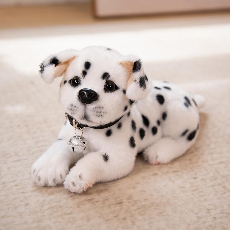 New Dalmatians Dog Plush Toy Cute Stuffed Realistic Beagle Spotted Puppy Doll Home Decor High Quality Kids Birthday Gift
