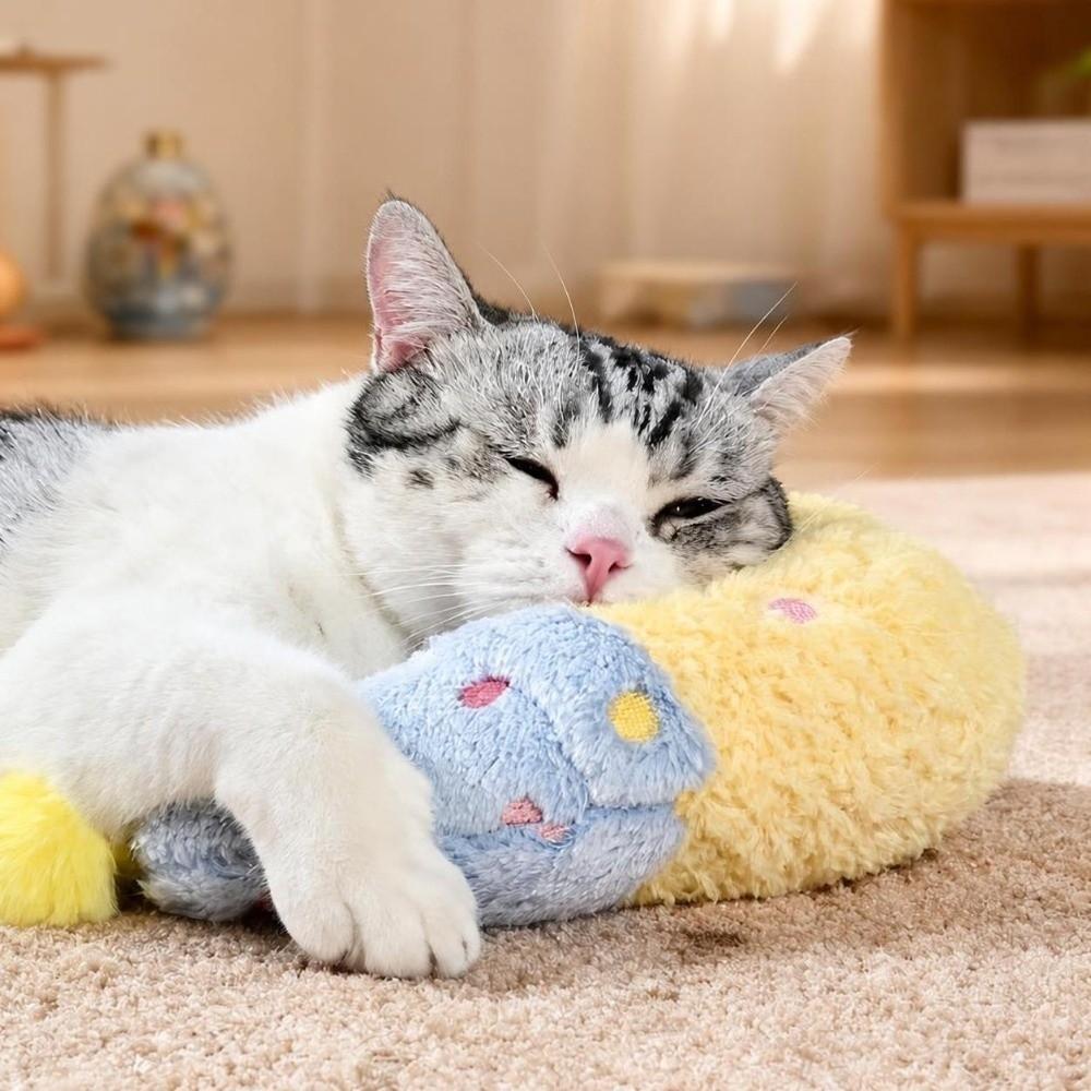 Thick Filling Pet Sleep Pillow U-Shaped Dog Pillow New Pet Neck Support Pillow  Cat Dog