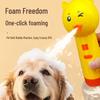 Evcil Hayvan Köpüklü Banyo Duş Köpürtücü - Tek Tuşlu Köpek ve Kedi Yıkama Seyreltme Makinesi