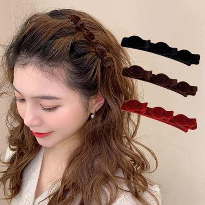 Women Girl Bangs Hair Clip Black Headwear Barrettes Hairgrip Hairpins Hair Accessories