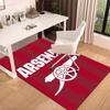 Arsenal Football Club Wappen Teppich für Büro, Stuhlunterlage, Dekorteppich Wohnzimmer Matte, Große Größe Fan Geschenke Weihnachtsgeschenke