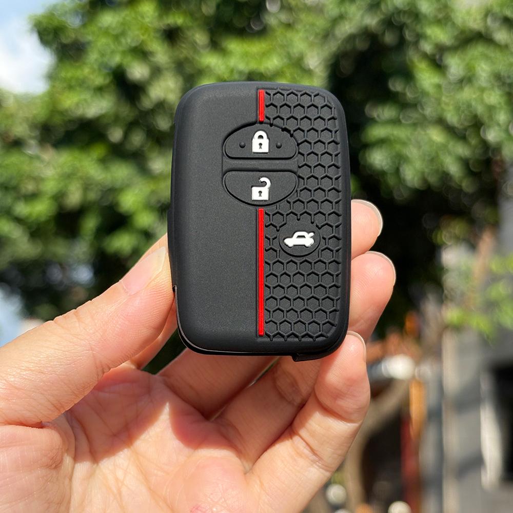 Key Fob Cover Protection For Toyota Prius Alphard Aqua Land Cruiser 200 Alpha LC 200 Prado 150 Venza Subaru Forester Keychain