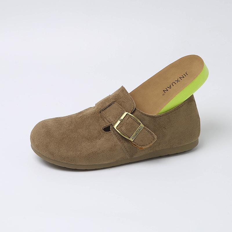 New Style Vintage Shoes for Women, Suitable for Autumn and Winter, Adding Height with One Step.