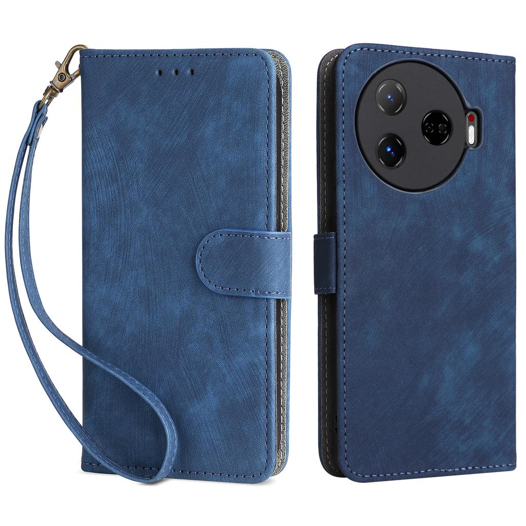 For TECNO Camon 30 Pro 5G CL8 Case PU Leather Phone Cover Folio Wallet RFID Blocking