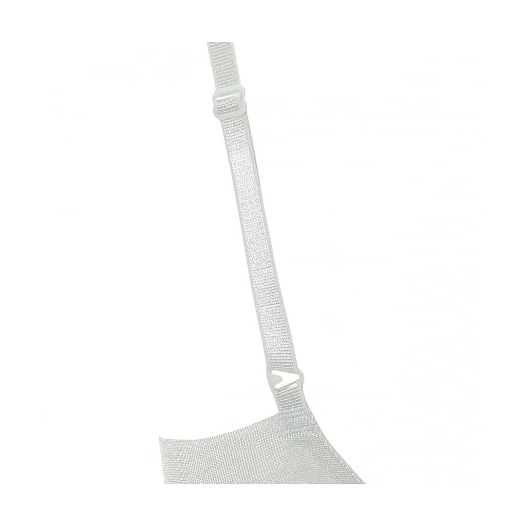 AMOSTYLE Charming Glamor Wireless Sparkling M010 Size D70 Bra, Ocean, (Green),