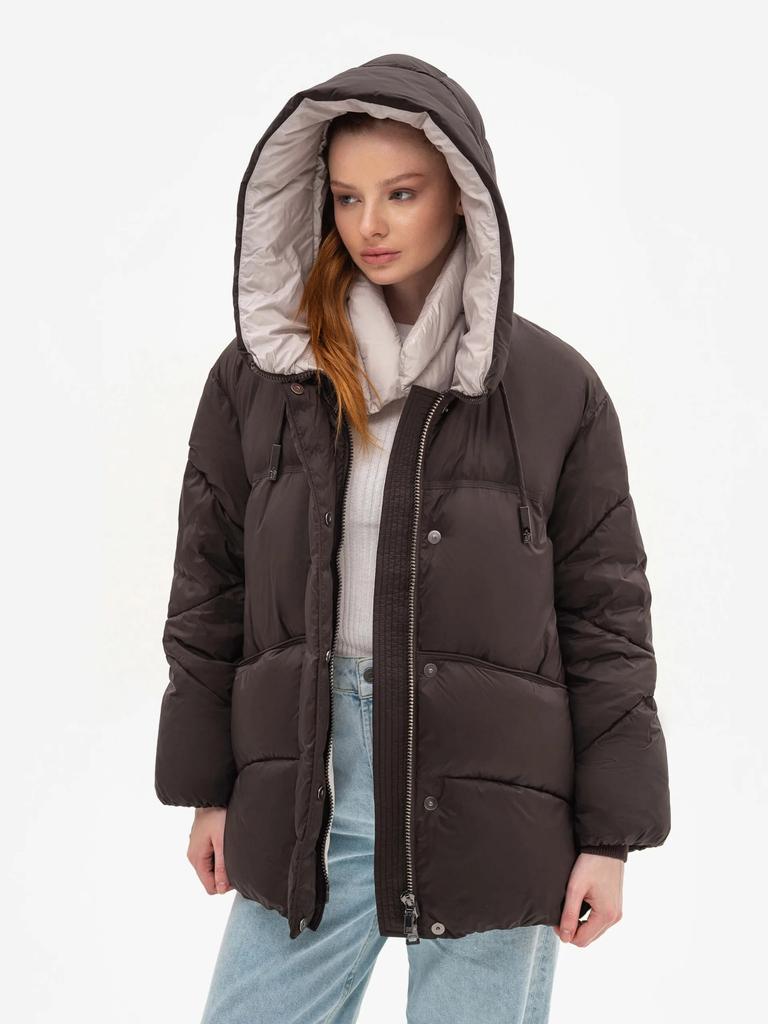 Winter Jacket BatterFlei 2573 42 Chocolate