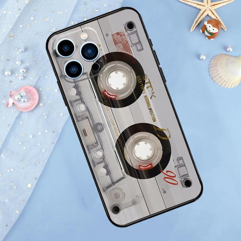 Vintage Cassette Tape Retro Phone Case For iPhone 17 16 15 11 12 14 13 Pro Max Mini X XS XR 7 8 Plus SE 17E Shockproof Cover