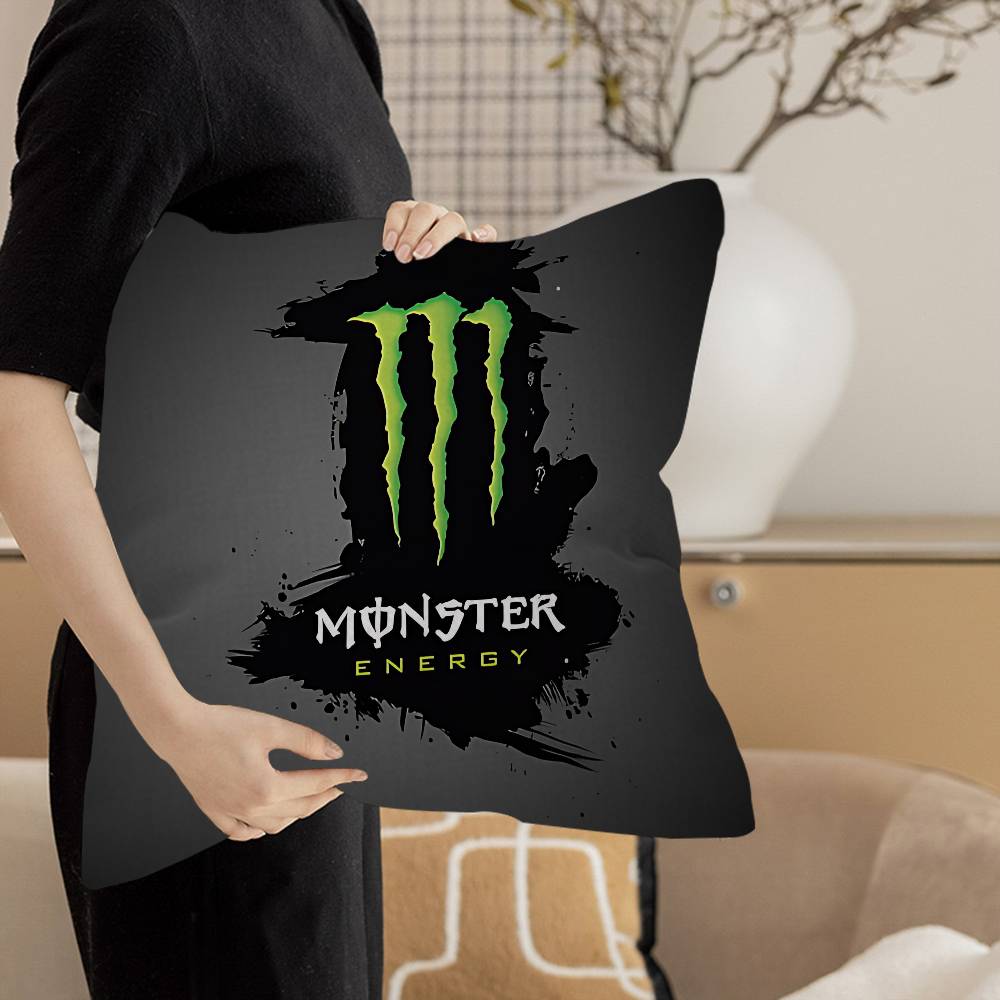 M-Monsteres-Mode-E-Energien Personalisierte Kissen Staubschutz Schlafzimmer Kinder Party Dekoration Kissenbezug Geburtstag Kinder Geschenk