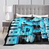 Bruh 67 676-7 Funny Brainrot Meme Super Soft Blanket Plush Blanket Bedroom Flannel Bed Sheet Sofa Bed Cover