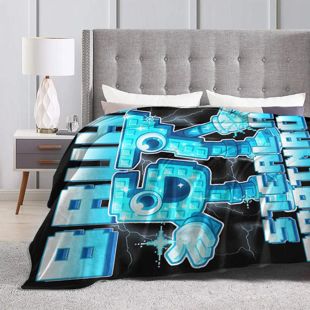 Bruh 67 676-7 Funny Brainrot Meme Super Soft Blanket Plush Blanket Bedroom Flannel Bed Sheet Sofa Bed Cover