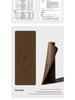 Widened 80cm Non-Slip Frosted Yoga Mat with Coconut Shell, Natural Rubber, & PU for Home Fitness - Thick Pad for Women