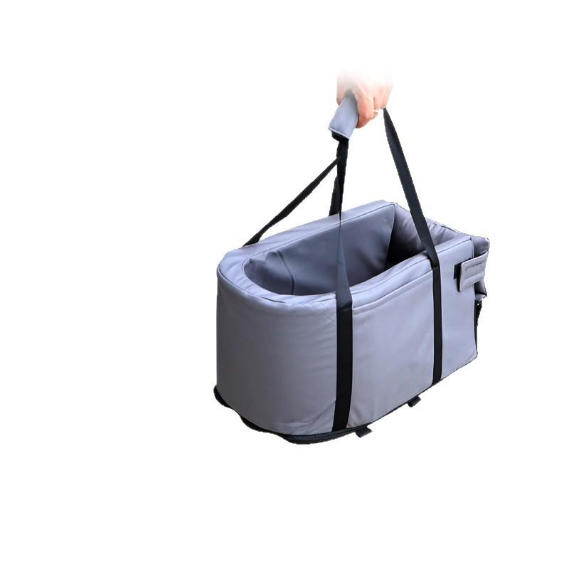 Center Console Pet Car Seat Nest For Small Dogs And Cats