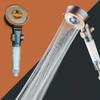1PC Filter Shower Head Water Purification Handheld Bathing Shower Double-Sided Booster Showers Head Bathroom Accessories