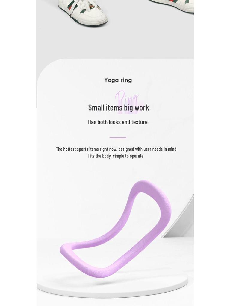 Inel Magic Yoga: Instrument de Fitness Pilates pentru Spate, Umeri, Gât și Subțierea Gambelor