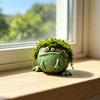 Small Animal Planter Pot Cartoon Frog/Crocodile/Dog Flower Pot Cute Decorative Cactus Pot for Home Office Desk Garden Decor