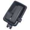 1 Pair Car Interior Door Handles With Bezel Set 8971506473 8971506463 Fit for Isuzu Rodeo Honda Passport Black Plastic
