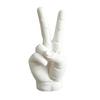 Statua Mano Gesto Stampa 3D Sì Segno Dito Scultura Decorazione Moderna da Tavolo