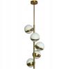 Pendant Lamp Ceiling Chandelier Balls Gold Modern Led Milky