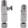A84X-15Stk Airbrush Adapter Set Airbrush Schnellkupplung Trennkupplung Adapter Set Anschlussstück Set Buchsenanschluss