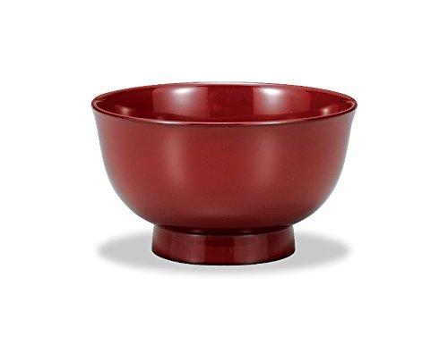 

Nakatani Brothers Yamanaka Lacquerware, Household Dishwasher Safe, Lacquer, 4-inch Kyoto-style Soup Bowl, Ancient Vermilion, MR