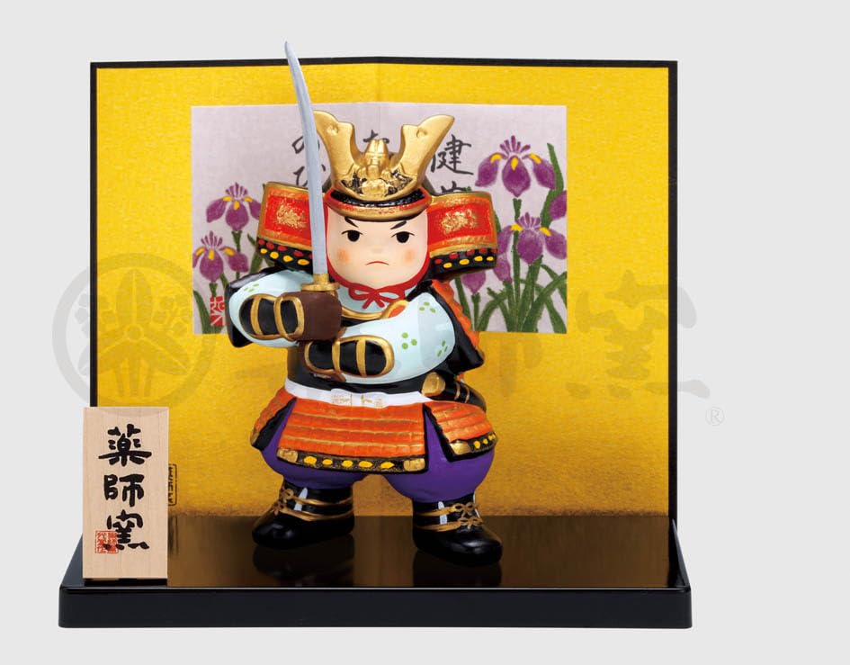Young Warrior Day Doll Nishiki-sai (Sword) [11cm] Boys'