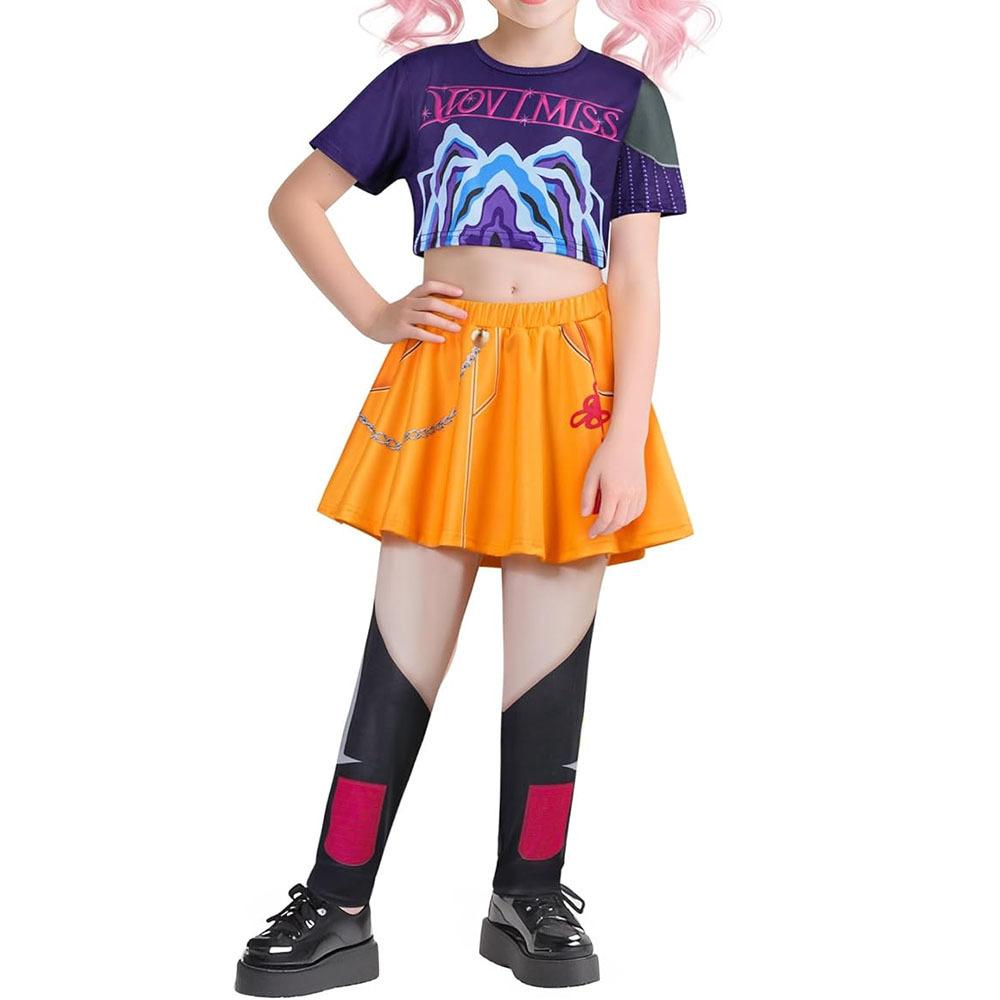 Kpop Girlgroup Hoodie Inspiriert von Dämonenjäger Charakteren Lumy Mira Zoi Film Cosplay Oberteil