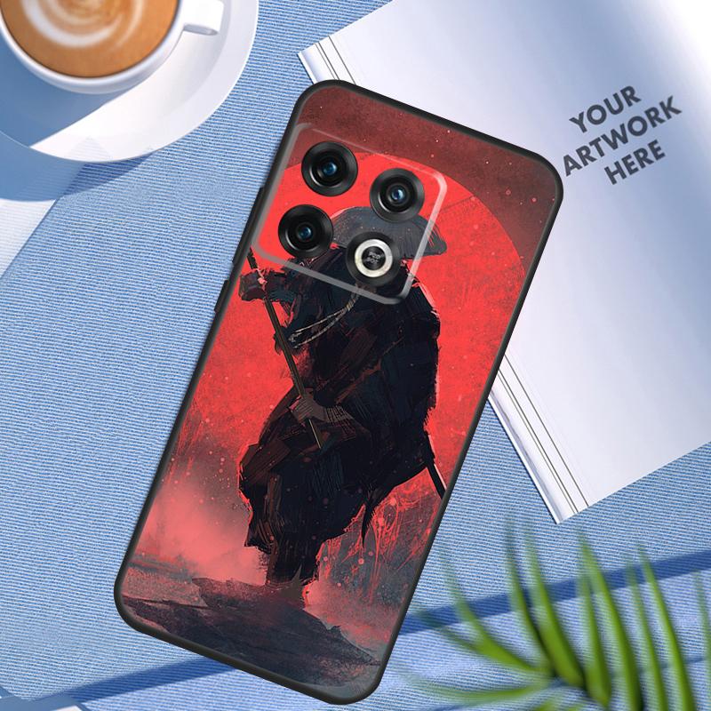 Japan The Samurai Ninja Case For OnePlus 12 12R 11 9 10 Pro 10R 10T 9R 8T Nord 3 CE 2 Lite 2T N10 N20 N30 CE4 Cover