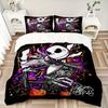 3Pcs Nightmare Before Christmas Art Bedding Sets For All Sizes New 3D Printed Bed Cover Comforter Duvet Cover Pillowcase Bedroom Decoration