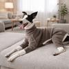 Casual Style High Neck Dog Jumpsuit Stretchy Plush Pet Warm Sportswear Breathable Cold-Proof Dog Four Legged Clothes Indoor Wear