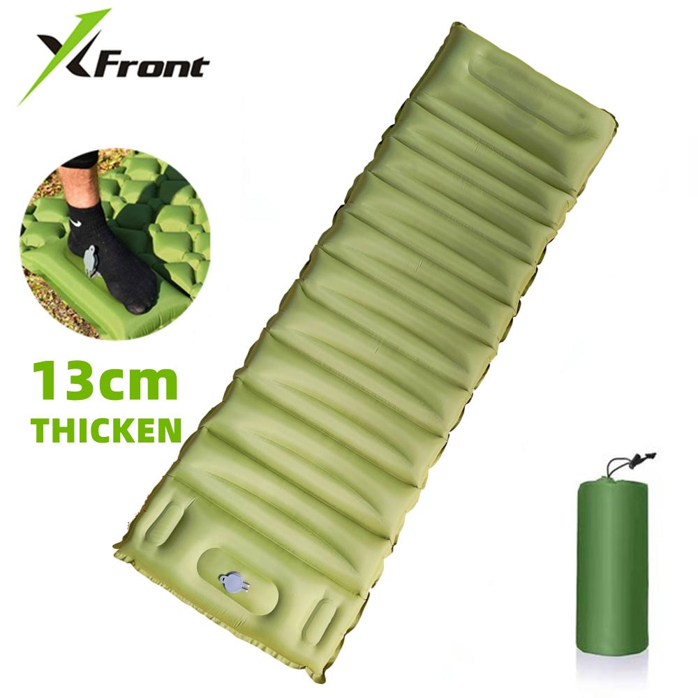 

Наружный спальный коврик 200*68*13 см, надувной матрас для кемпинга, подушки для путешествий, складная кровать, легкая воздушная подушка, пеший туризм