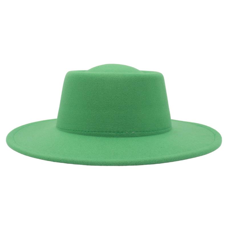French Hat, Dome, Big Brim, Cashmere Hat For Men And Women, Woolen Hat, Jazz Top Hat.