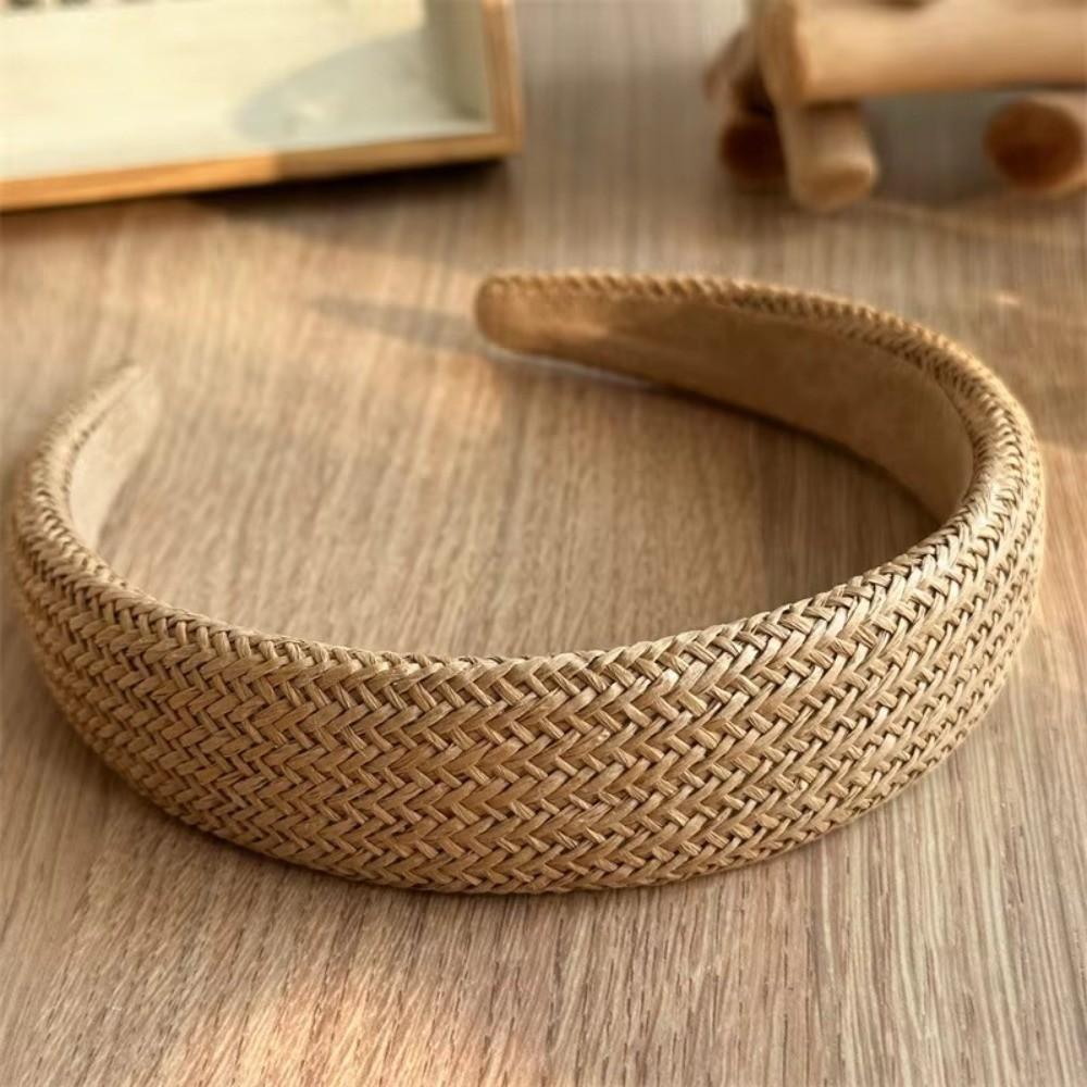 Solid Color Wide Edge Headband Wide Edge Women's Headband Fashion Hair Hoop Women