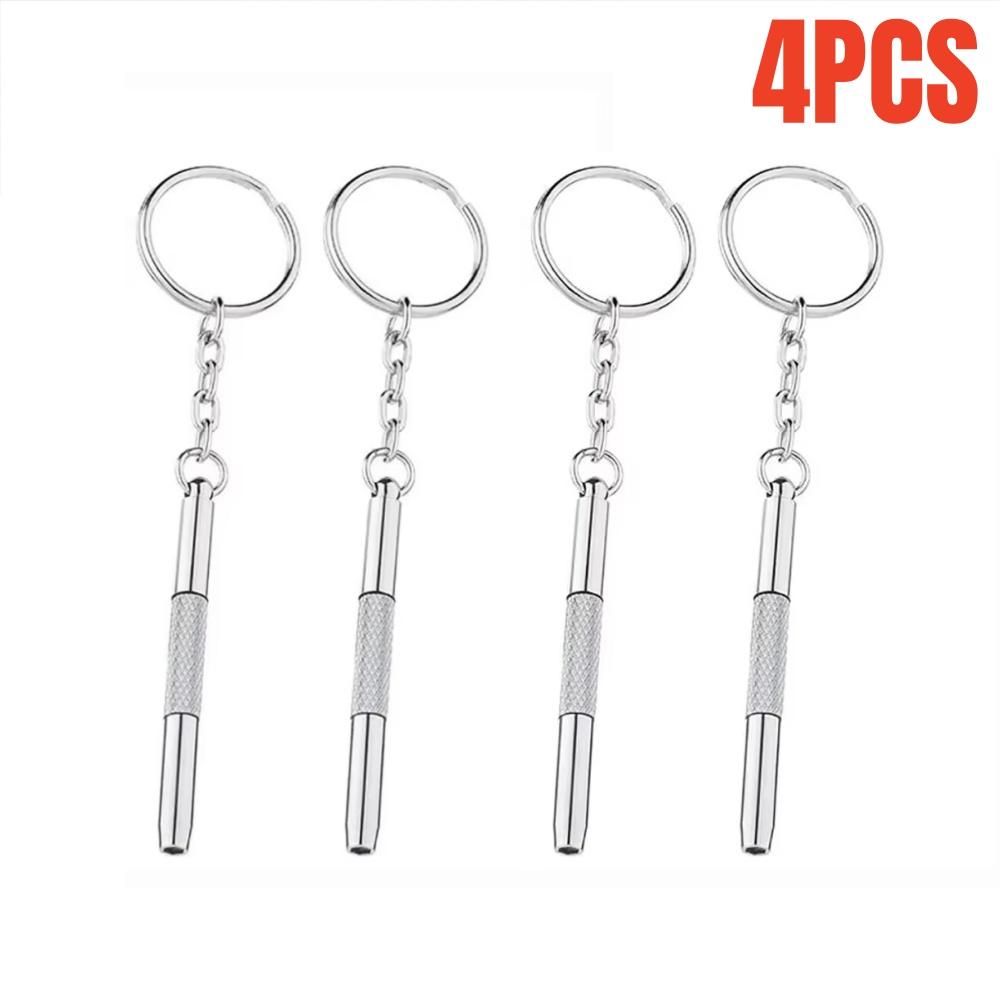 2/4/6Pcs Mini 3 In1 Glasses Screwdriver Eyeglass Optical Portable Eye Glasses Watch Repair Kit Practical Household Hand Tool