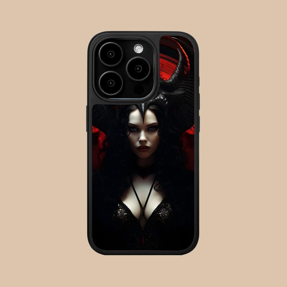 

Dark Goddess Lilith Phone Case for iPhone 17 16 15 14 13 12 11 Air Pro Max Plus Matte Surface Cover iPhone 11