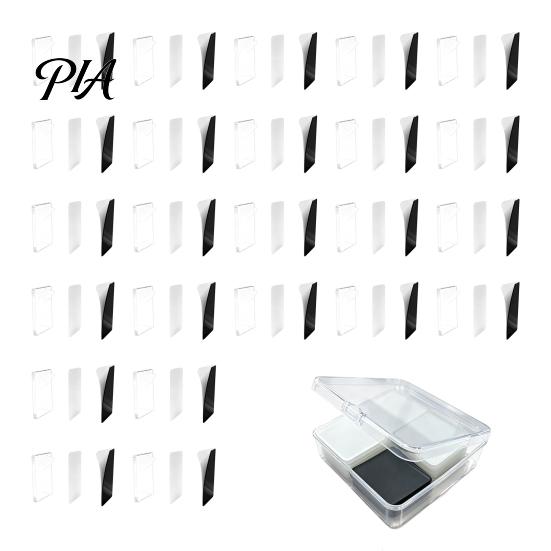 Acrylic Refrigerator Magnet Kits 5/6/8/10/15/20/24 Sets DIY Fridge Kit, Square Photo Display Magnets with Adhesive Backing, Clear Picture Holder