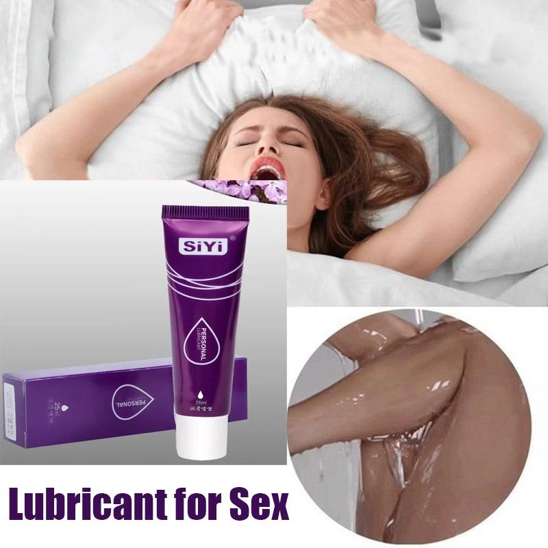 25ML Water Based Lubricant for Anal Vaginal Sex Strong Drawing Lubrication Lasting Sex Oil Cream Easy Clean Adult Product for Couple