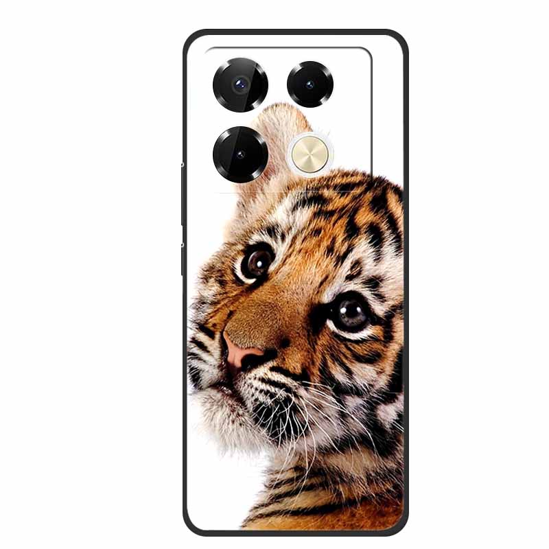 Case For Infinix Note 40 Pro 4G TPU Soft Silicone Back Cover for Infinix Note40 Phone Cases X6850 X6853 Original Colorful Capa