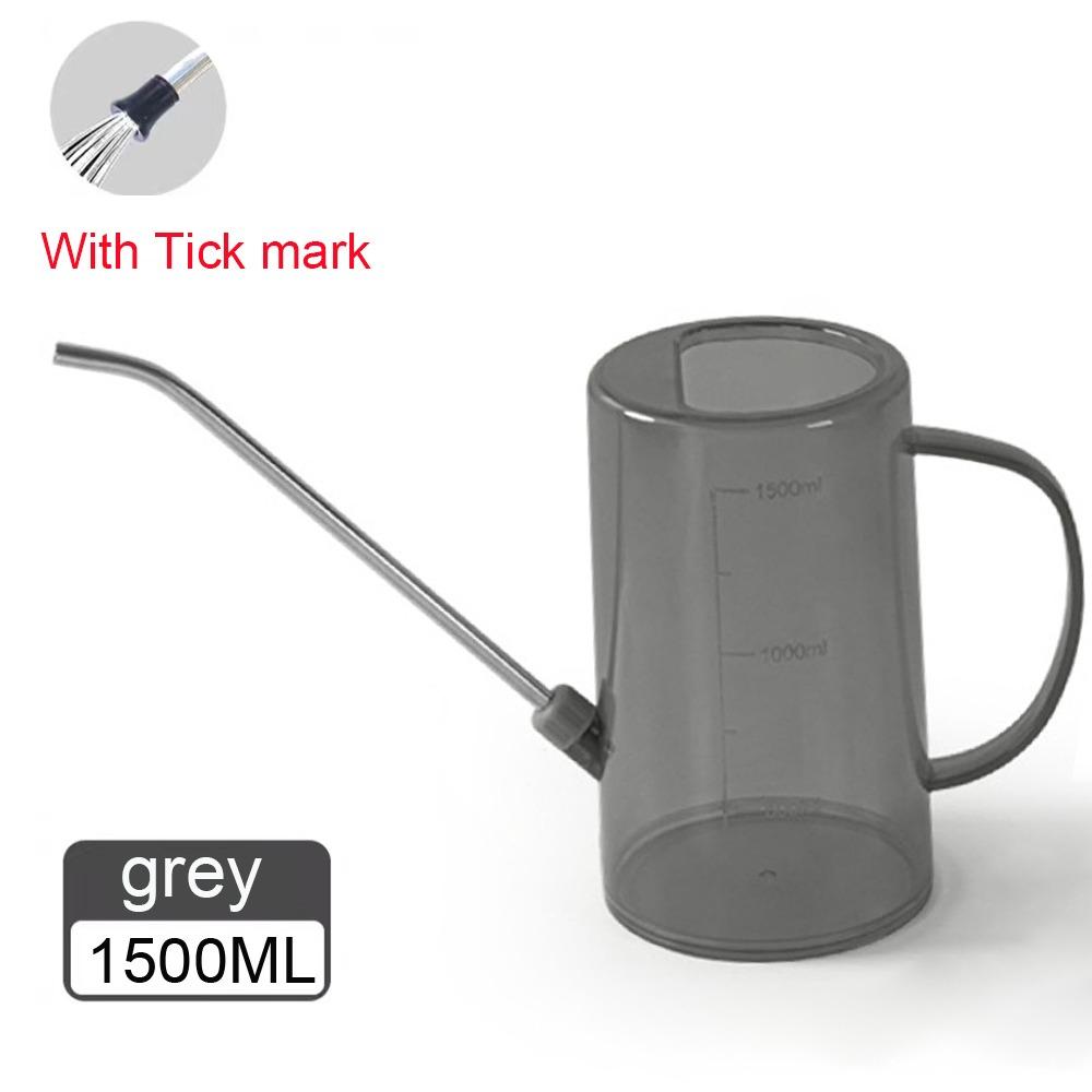 

Stainless steel Garden Watering Can Long Nozzle With Tick mark Watering Bucket 1.5L/2L Watering kettle