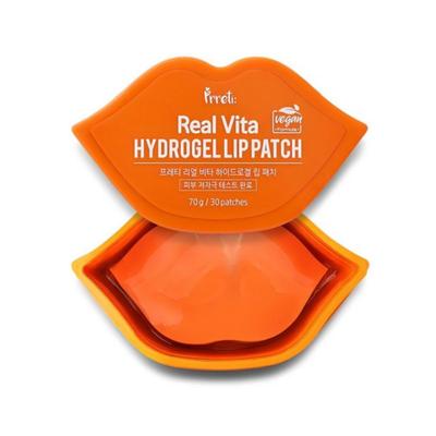 Parches de hidrogel para labios Prettie Real Vita, 30 unidades, 1 paquete