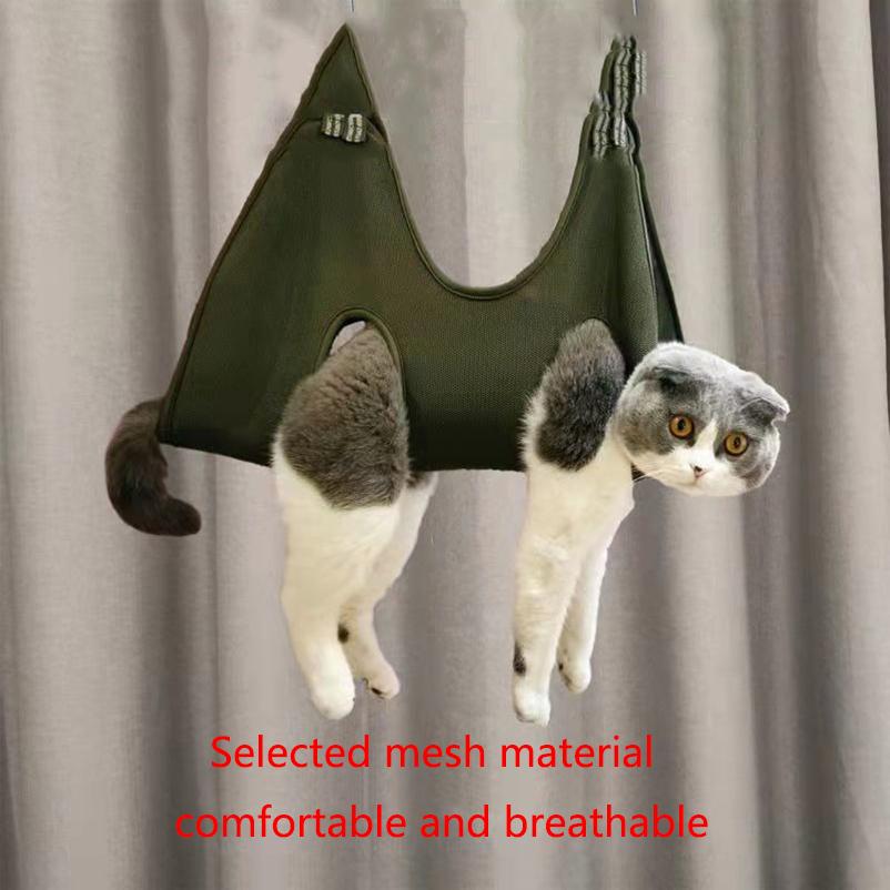 Hot-selling pet cleaning beauty hammock cat puppy bathing nail trimming auxiliary tools pet supplies
