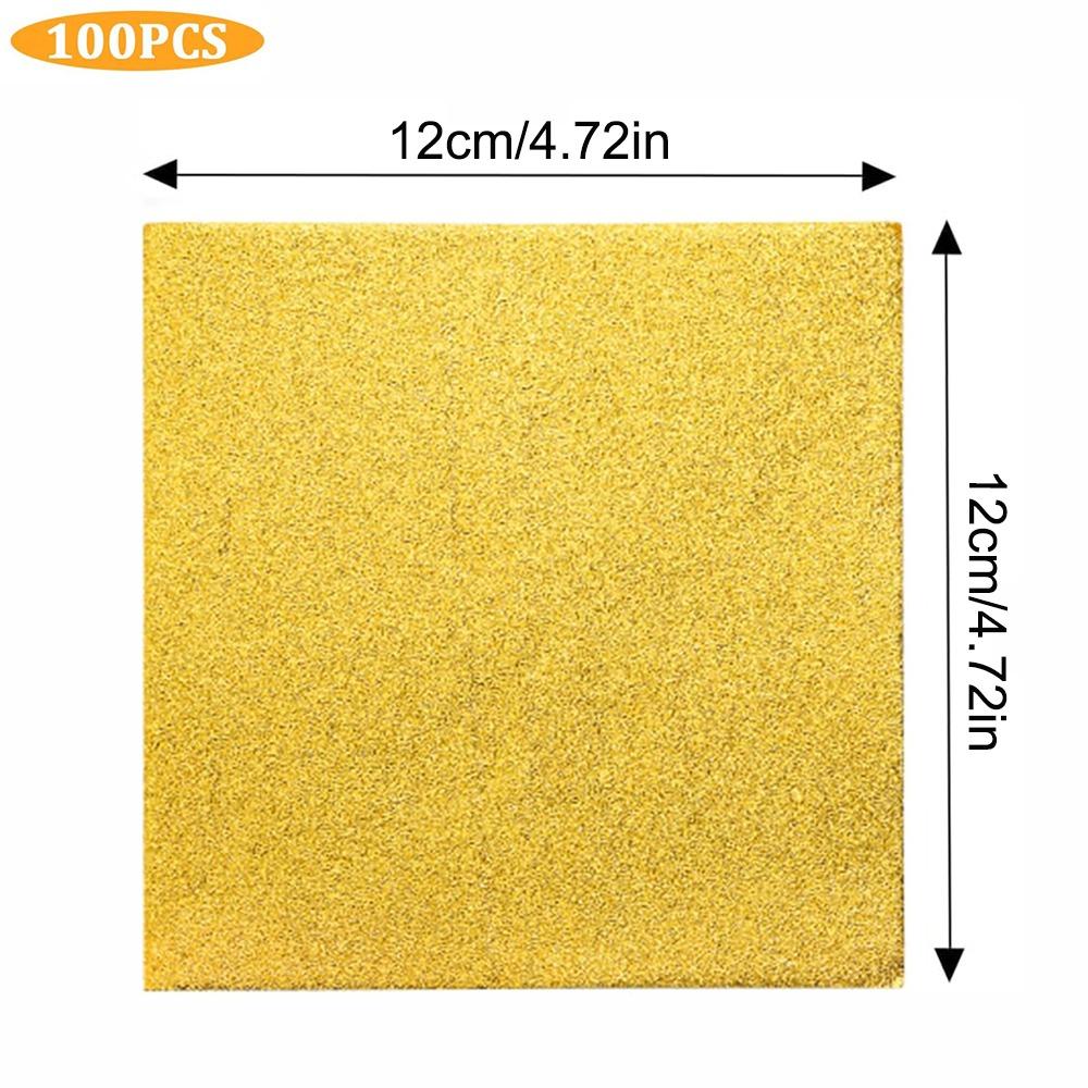 Gilded Aluminum Foil Paper Gold Candy Wrapping Paper New Foil Candy Wrappers DIY Decorations
