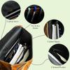 Vintage Full Grain 21 Inch Leather Laptop Large Backpack Casual Bookbag Daypack Camping Travel Rucksack Knapsack