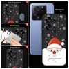 Cute Santa Claus Printed Lanyard Phone Case For Xiaomi Redmi Note 14 13 12 Pro Note 13 14 Pro Plus 5G 13 13C 4G 11 10 Pro Soft Silicone Cover